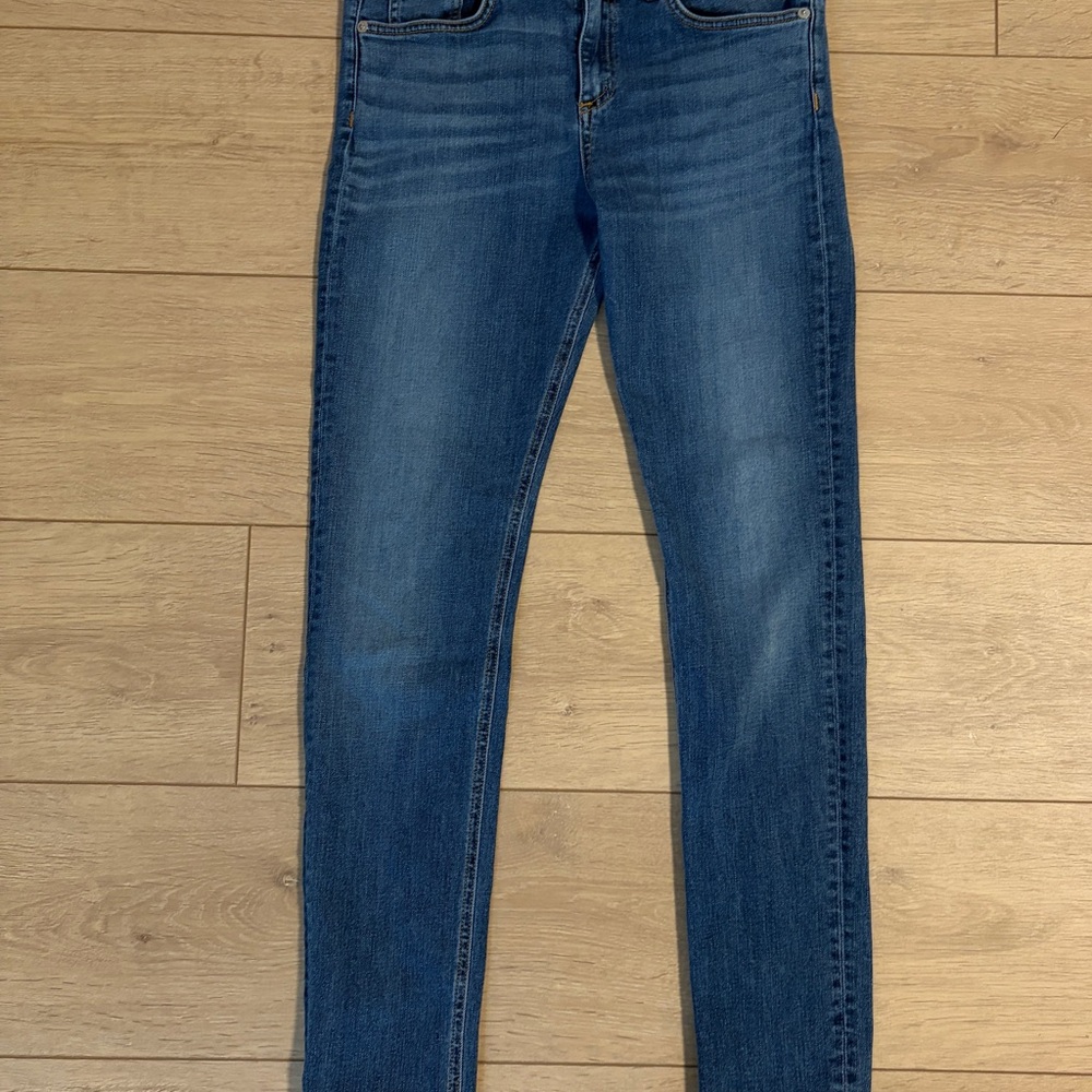 rag & bone Women's Dark Blue Skinny Jeans